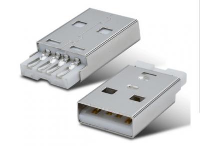 Solder A Male Plug USB Connector  KLS1-1833 / KLS1-1838